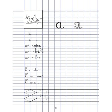 Cahier d'écriture CE1