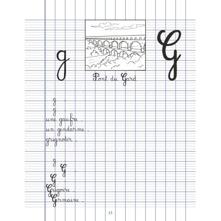 Cahier d'écriture CE2