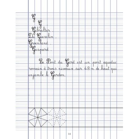 Cahier d'écriture CE2