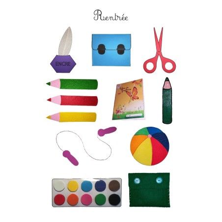 Bricolages - Thème Rentrée