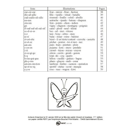 Cahier d'écriture CP