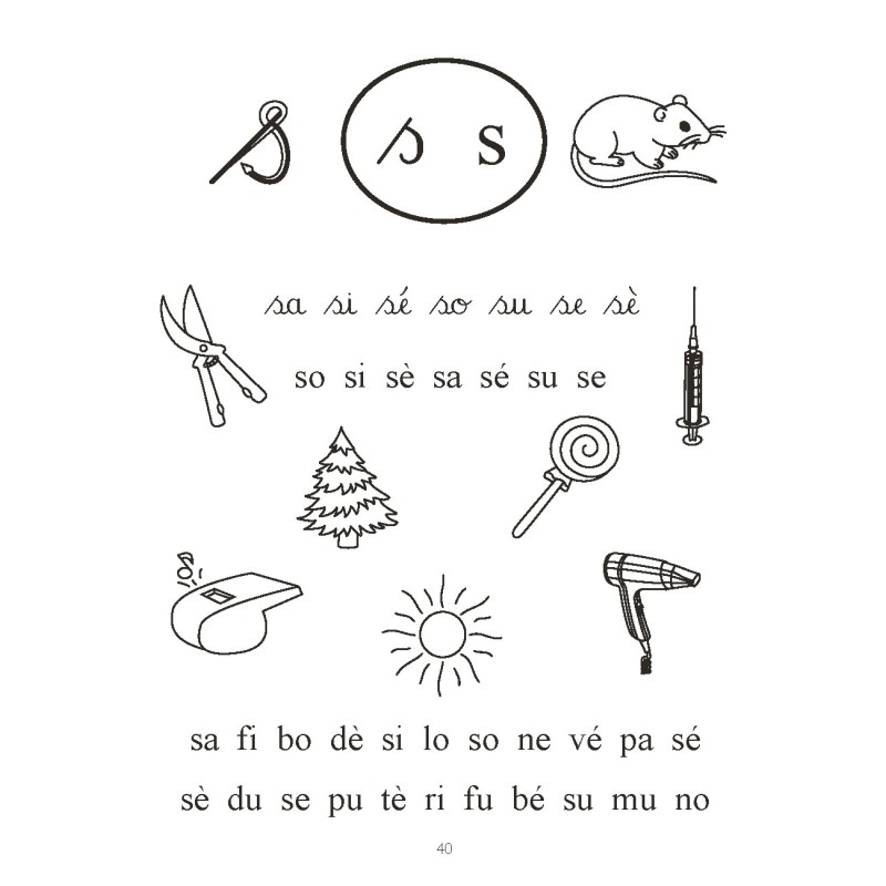 Au jardin des Papillons - Premiers pas vers la lecture - Méthode syllabique