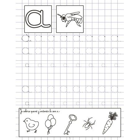 Mon cahier d’écriture Grande section de maternelle