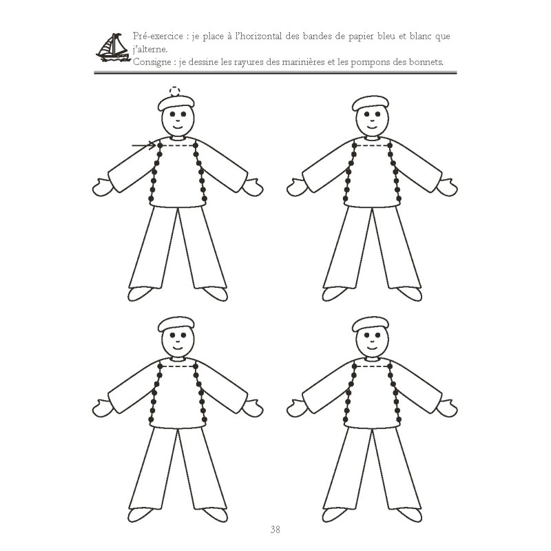 Cahier de graphisme PS 3