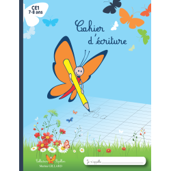 Cahier d'écriture CE1