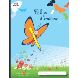 Cahier d'écriture CE2